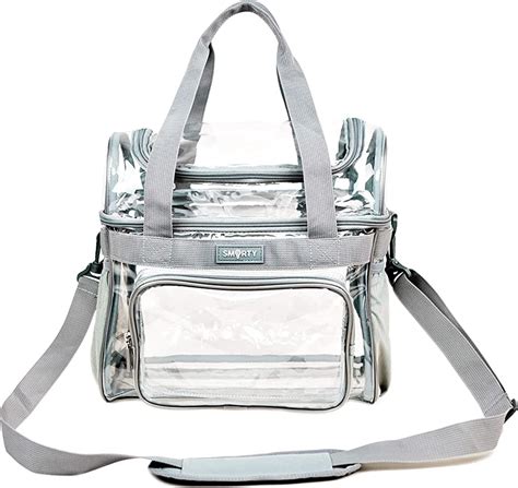 clear insulated lunch bag.